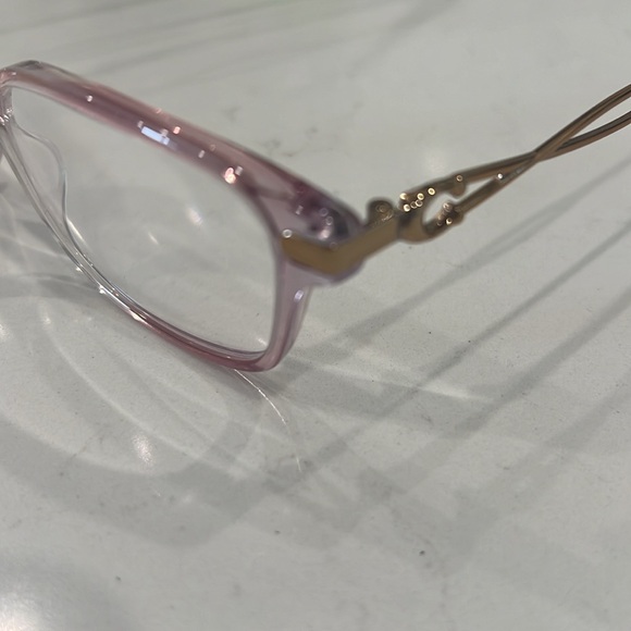 Authentic Coach pink and rose gold glasses. Perfect condition! Never worn. - Picture 1 of 12